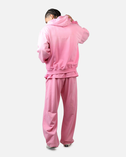 American Thrift Zip Hoodie Washed Pink