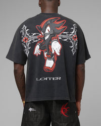 Loiter x Sonic The Hedgehog Chrome Shadow T-Shirt Black