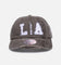 Mitchell & Ness Los Angeles Lakers 'Collegiate' Dad Fit Strapback Washed Chocolate