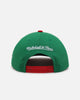 Mitchell & Ness Los Angeles Lakers 'Viva Mexico Script' Deadstock Snapback Green/Red