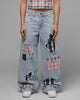 Loiter Patchwork Jeans Denim