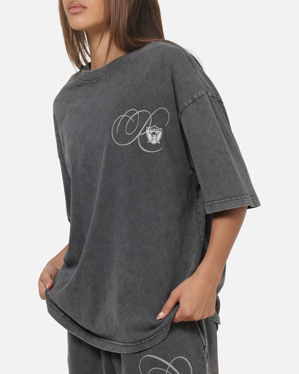 Mitchell & Ness Las Vegas Raiders Star Script Boxy T-Shirt Washed Black