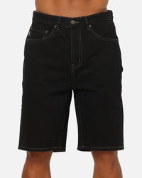 S Double Denim Standard Shorts Raw