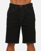 S Double Denim Standard Shorts Raw