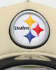 New Era Pittsburgh Steelers All Day 9FORTY A-Frame Snapback Vegas Gold
