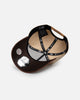 New Era Los Angeles Dodgers 'Oat Brown Suede' 9FORTY A-Frame Snapback Brown