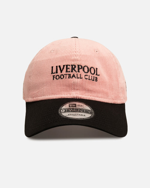 New Era Liverpool FC 9FORTY Corduroy Core Casual Strapback Pastel Pink
