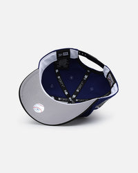New Era Atlanta Braves 'Royal Reign' 9FORTY A-Frame Snapback Dark Royal/Black
