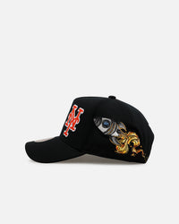 Mitchell & Ness New York Mets 'Rocketman' Pro Pinch Snapback Black