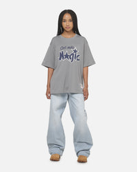 Mitchell & Ness Orlando Magic Open Mesh T-Shirt Grey