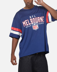 Majestic Athletic NFL Melbourne '26 Mesh T-Shirt Blue
