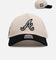 47 Brand Atlanta Braves 'Herringbone' 47 Offside Snapback Natural/Black