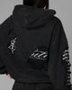 Loiter Destruction Hoodie Black