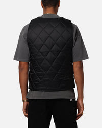 Carre Quilted Vest Black