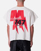 MNML Grim Cutoff Muscle T-Shirt Off White
