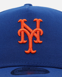 New Era New York Mets 'Floral Side Patch' 9FORTY A-Frame Snapback Official Team Color