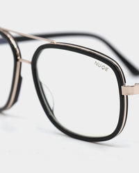 NUQE Men's Lee Bluelight Glasses Black/Bluelight
