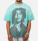 Bob Marley Bob Hem Vintage T-Shirt Washed Teal/Black