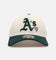 New Era Oakland Athletics 'Pink Satin Hearts Green' 9FORTY A-Frame Snapback Chrome/Dark Green