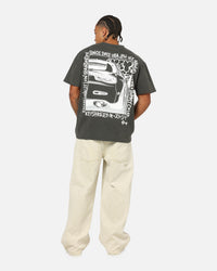 Key Street Twotone T-Shirt Black Wash