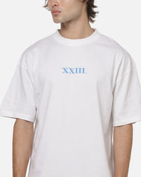 XXIII Rose T-Shirt White/Blue
