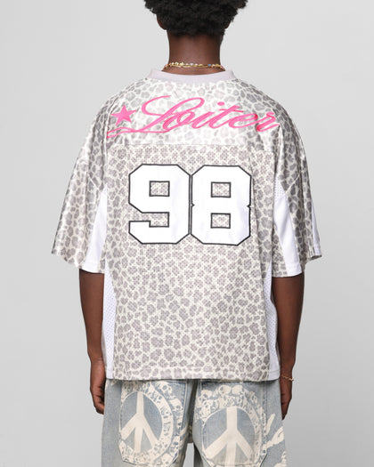 Loiter End Zone Jersey Snow Leopard