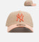 New Era New York Yankees 'Peach Suede' 9FORTY A-Frame Snapback Peach