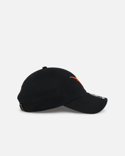 47 Brand Texas Longhorns 47 Clean Up Strapback Black