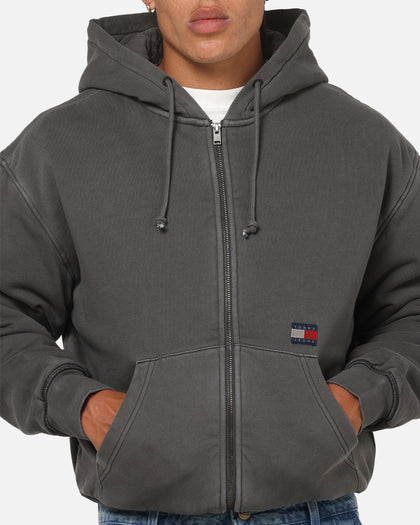 Tommy Jeans Quilt New Classics Zip Up Jacket Black