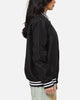 Carre Team Puffer Varsity Jacket Black/White