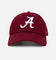 47 Brand Alabama Crimson Wooly Clean Up Strapback Cardinal