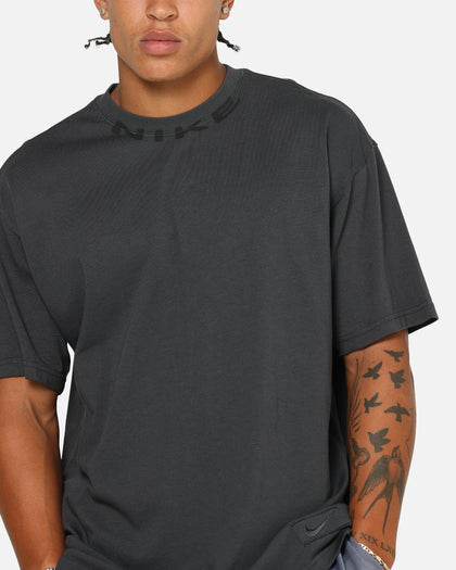 Nike Sportswear Collar Print T-Shirt Anthracite