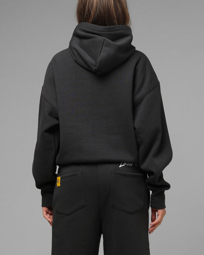 Loiter Hybrid Hoodie Charcoal