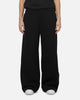 Nike Women's Studio Fleece Medium Weight Mid-Rise Wide-Leg Pants Black