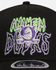 New Era Anaheim Ducks 'Spooky Script' 9FORTY A-Frame Snapback Black/Green/Purple