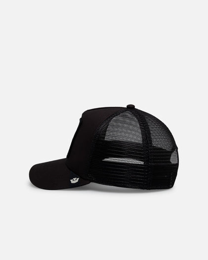 Goorin Bros Tonal Skull Trucker Snapback Black