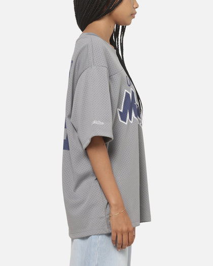 Mitchell & Ness Orlando Magic Open Mesh T-Shirt Grey