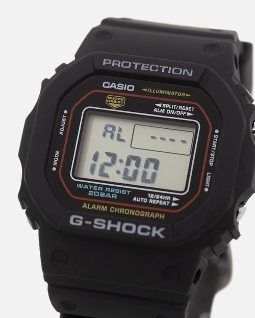 G Shock DW-5600RL-1DR Watch Black/Red