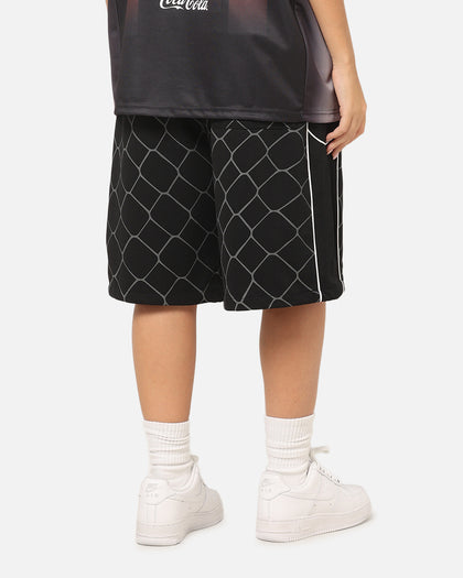 Carre Carre Carré X Coca Cola The Grid Mesh Shorts Black
