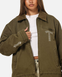 Mitchell & Ness Las Vegas Raiders Workwear Jacket Military