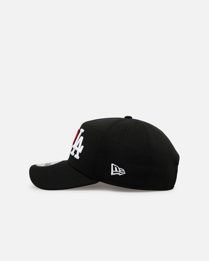 New Era Los Angeles Dodgers 'Love' 9FORTY A-Frame Snapback Black
