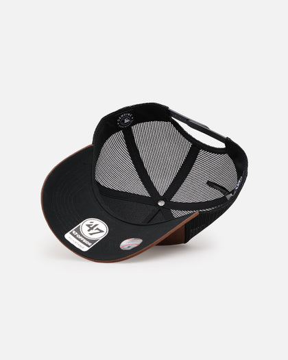 47 Brand San Francisco Giants 'Tonal Suede' '47 Offside Trucker Snapback Chocolate
