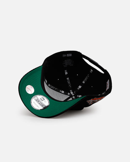 New Era San Francisco Giants 'Black Cord' 9FORTY A-Frame Corduroy Snapback Black