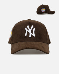 New Era New York Yankees 'Cord Tones' 9FORTY A-Frame Snapback Walnut