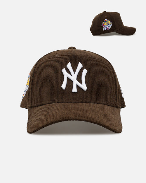 New Era New York Yankees 'Cord Tones' 9FORTY A-Frame Snapback Walnut