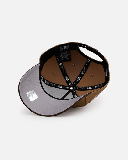 New Era New York Jets 'Thanksgiving Football' 9FORTY A-Frame Snapback Khaki