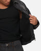 Saint Morta Halo Zip Jacket Smoke Black