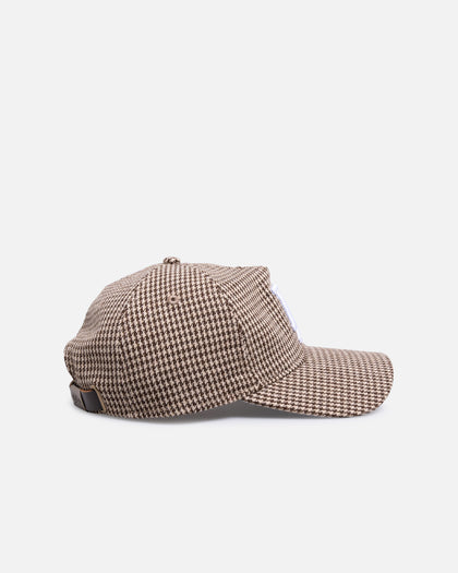 New Era Los Angeles Dodgers 'Houndstooth' 9FORTY A-Frame Unstructured Strapback Brown
