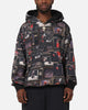 Jordan Brooklyn Fleece Printed Hoodie Black/Sail