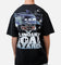 73Studio Disney And Pixar Cars DJ Vintage T-Shirt Black Acidwash